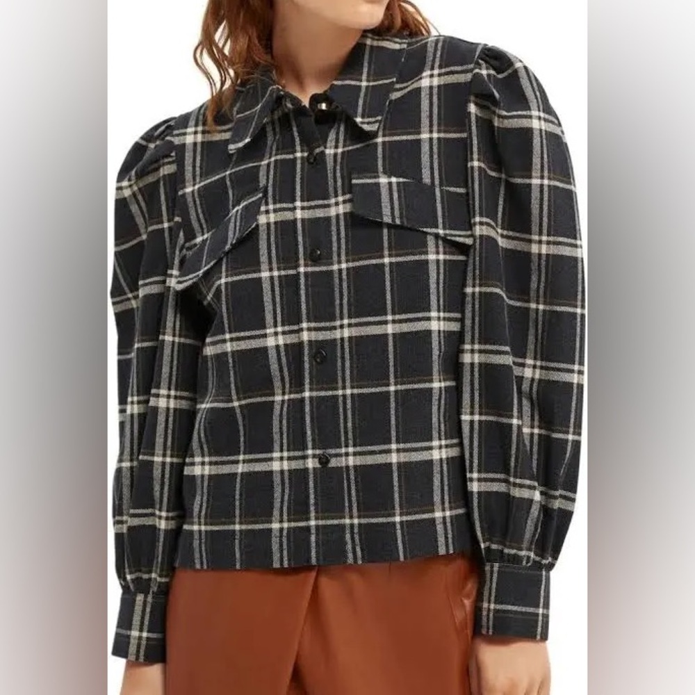 Scotch & Soda Plaid Shirt/Shacket